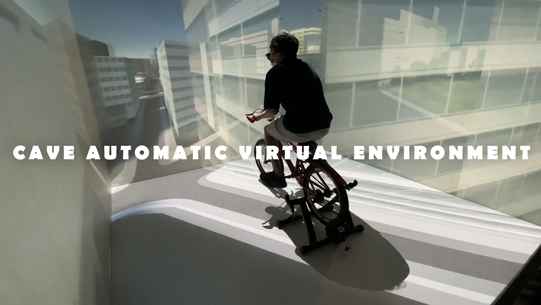 An Integrated Immersive Augmented Virtuality and Digital Twin Bicycle Simulator in the CAVE Virtual Reality (VR) System