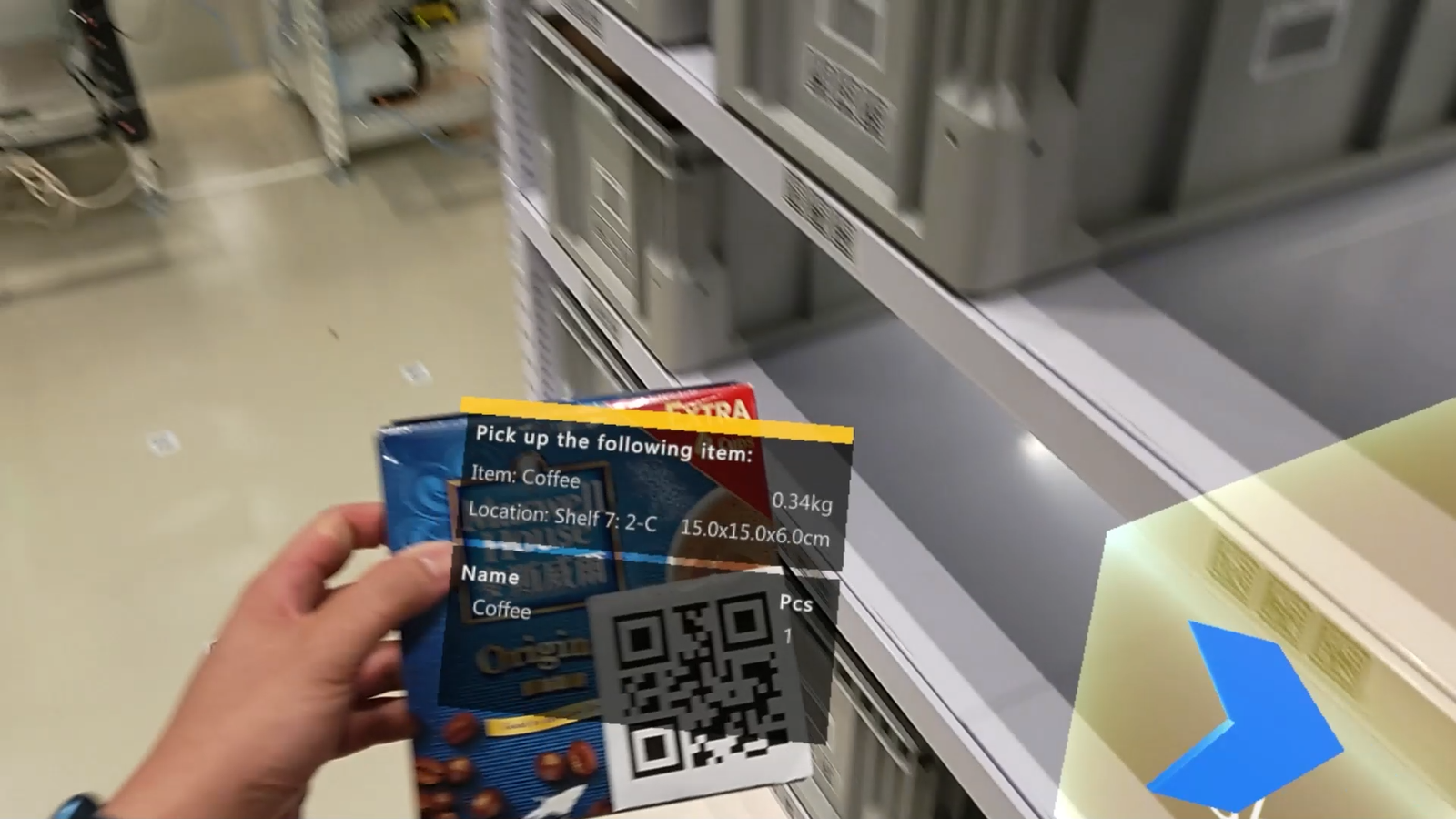 Mixed Reality for Inventory Picking - Research in Intelligence and ...